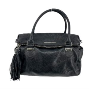 Michael Kors Weston Tassel Leather Satchel Bag
